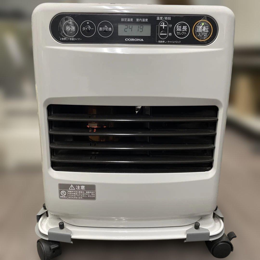 コロナ　石油ファンヒーター　2022年製 FH-G3222Y-W