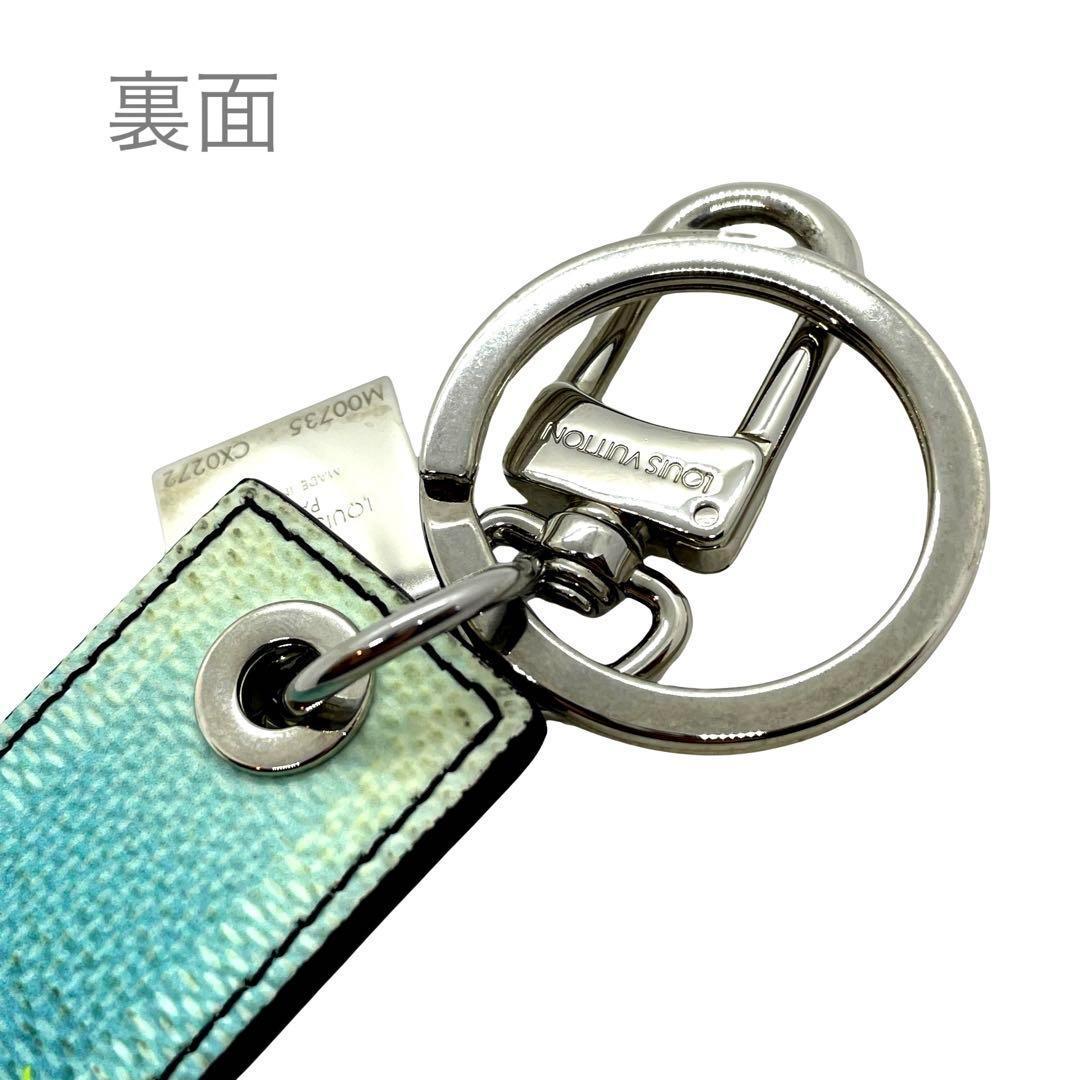 一点物 正規品 ルイヴィトン キーリング M00735 ダミエ ストライプス人気