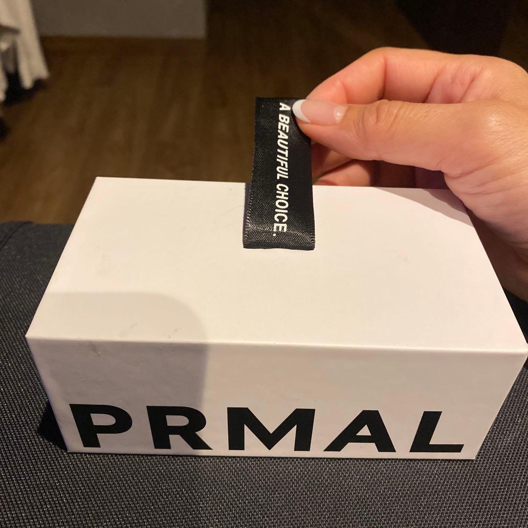 PRMAL キャッチレスダイヤモンドフープイヤリング