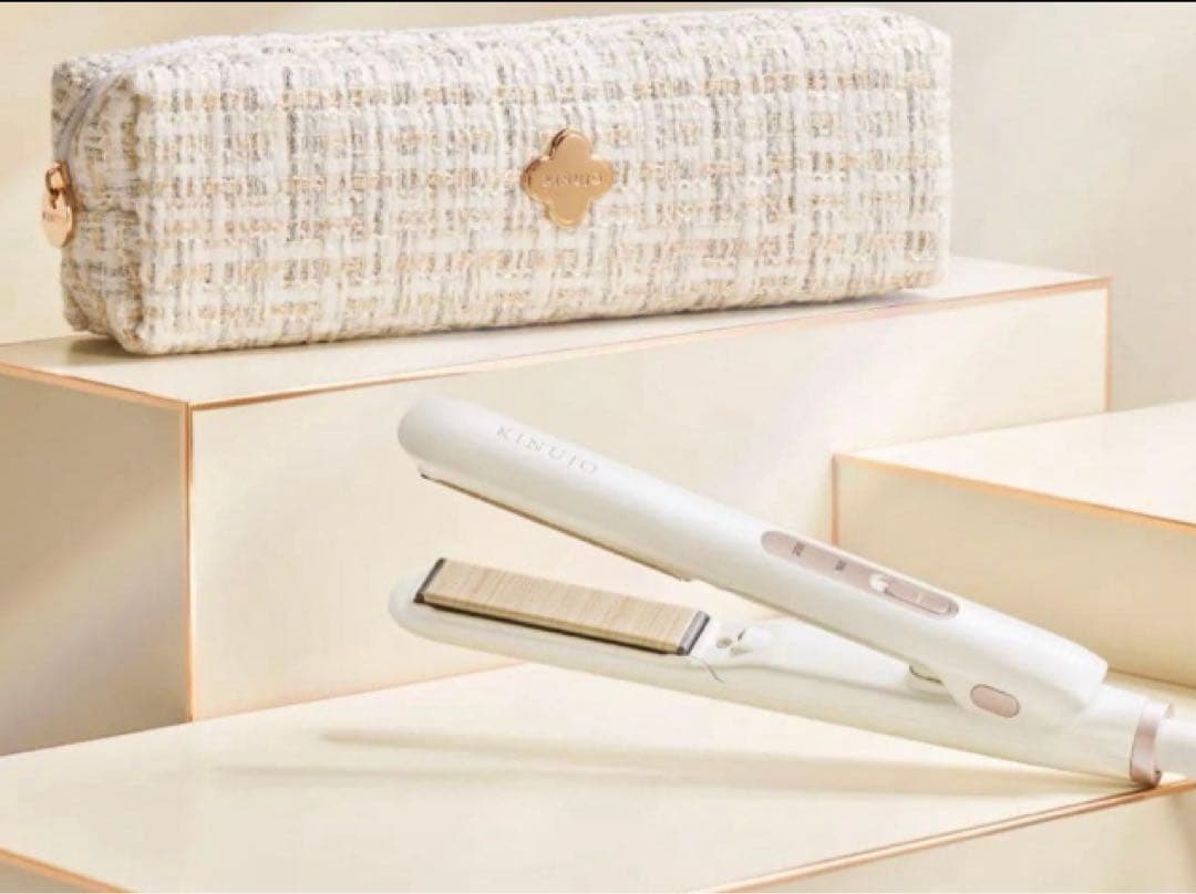 KINUJO　ミニアイロンdeux 専用ポーチ付き　新品未使用　保証書付き