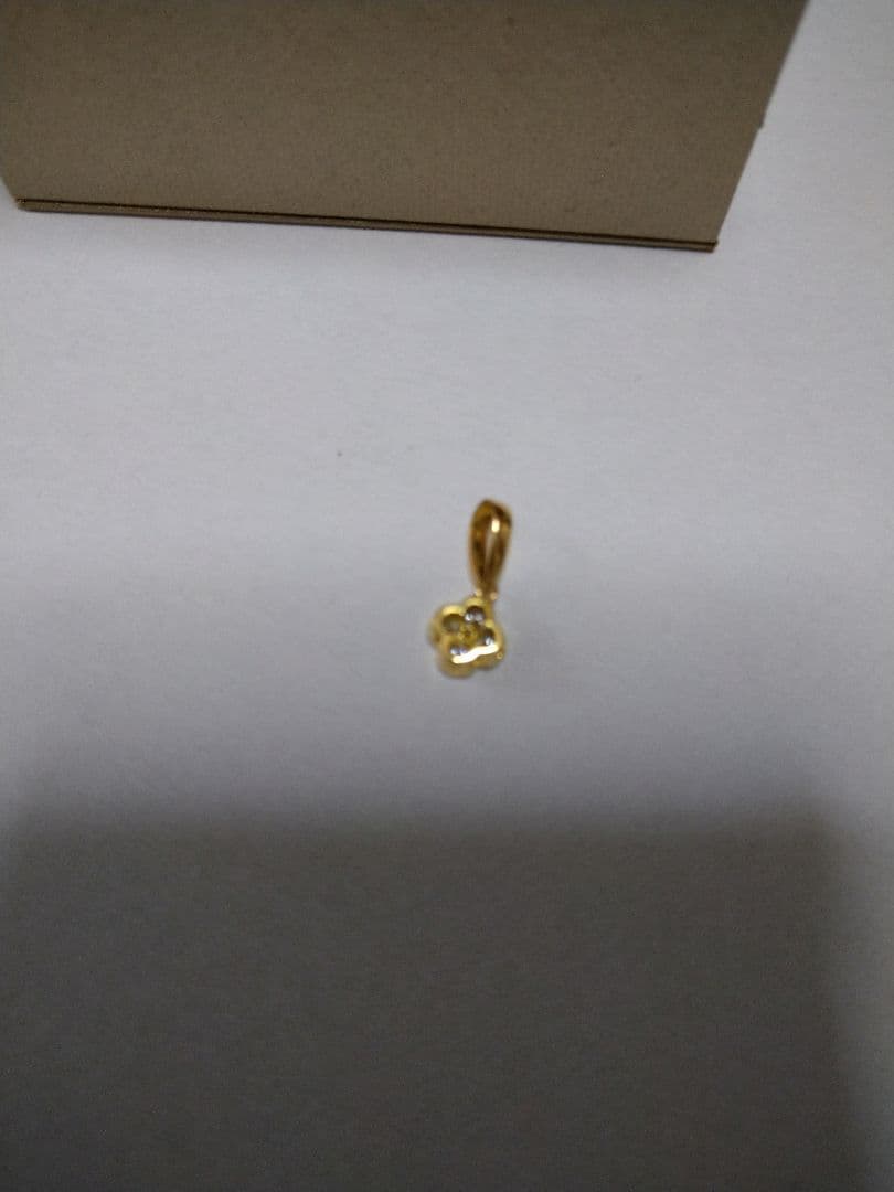 値下げダイヤk18 Ponte Vecchioネックレス チャーム