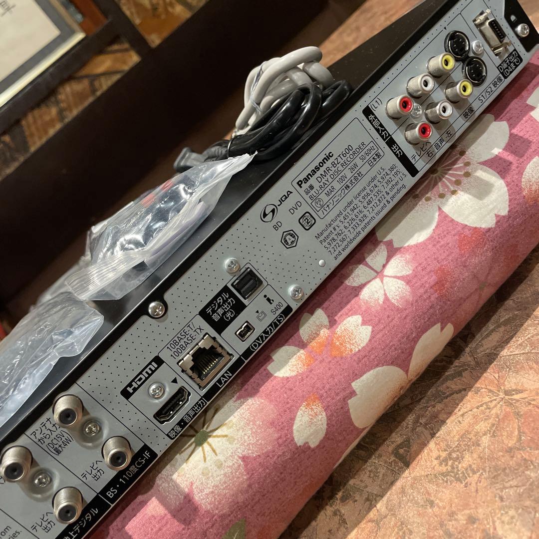 パナソニック DMR-BZT600 4番組録画15倍録 新品リモ等付フル装備！