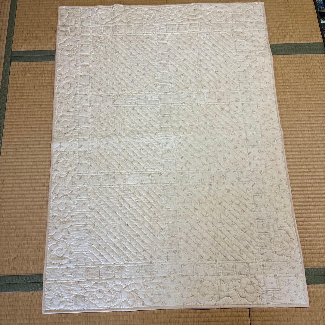 ハンドメイド 大判タペストリー　ウサギ柄