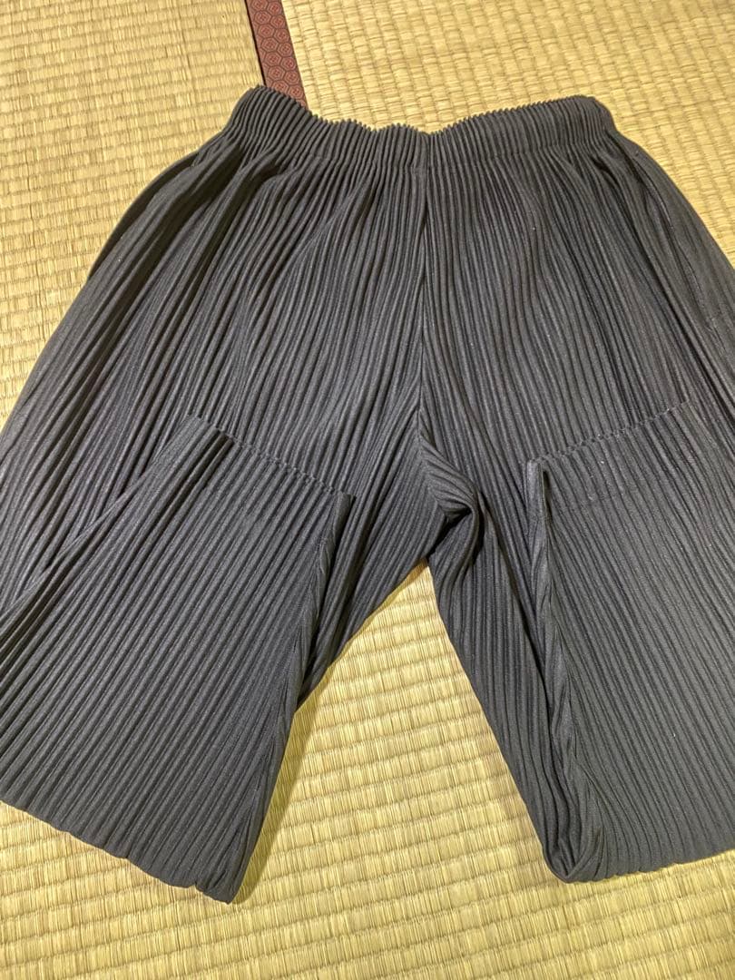 HOMME PLISSE ISSEY MIYAKEサイズ1 テーパードパンツ