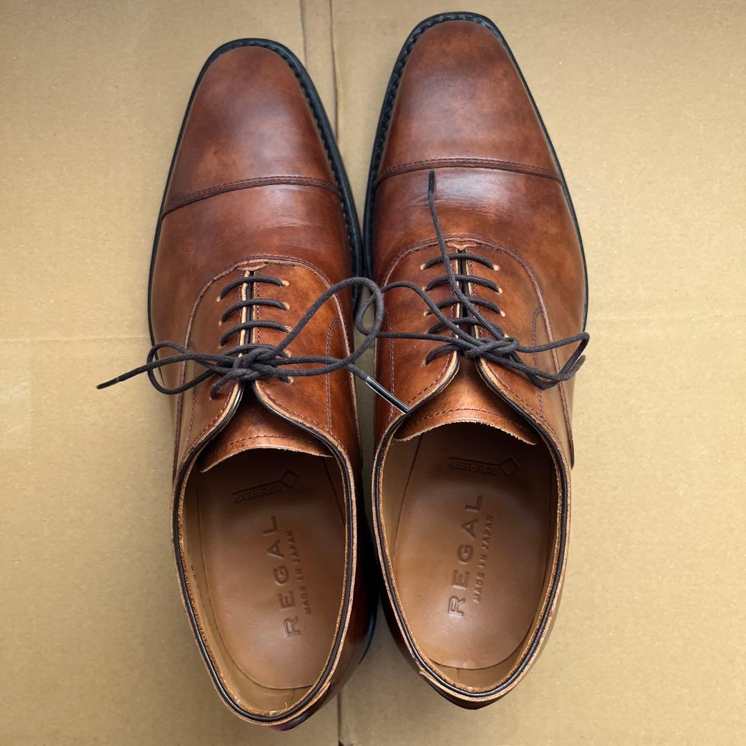 しんいち様【美品】REGAL ブラウンドレスシューズ
