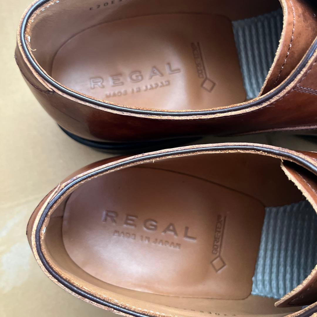 しんいち様【美品】REGAL ブラウンドレスシューズ