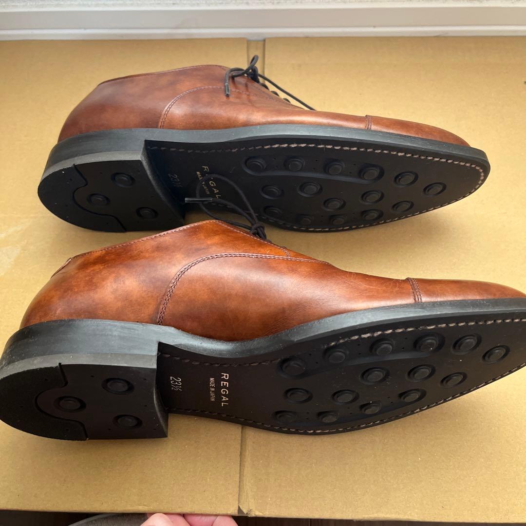 しんいち様【美品】REGAL ブラウンドレスシューズ