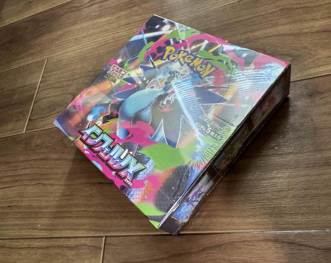 未開封/ シュリンク付 ポケモンカードゲーム MEGA インフェルノX 1BOX