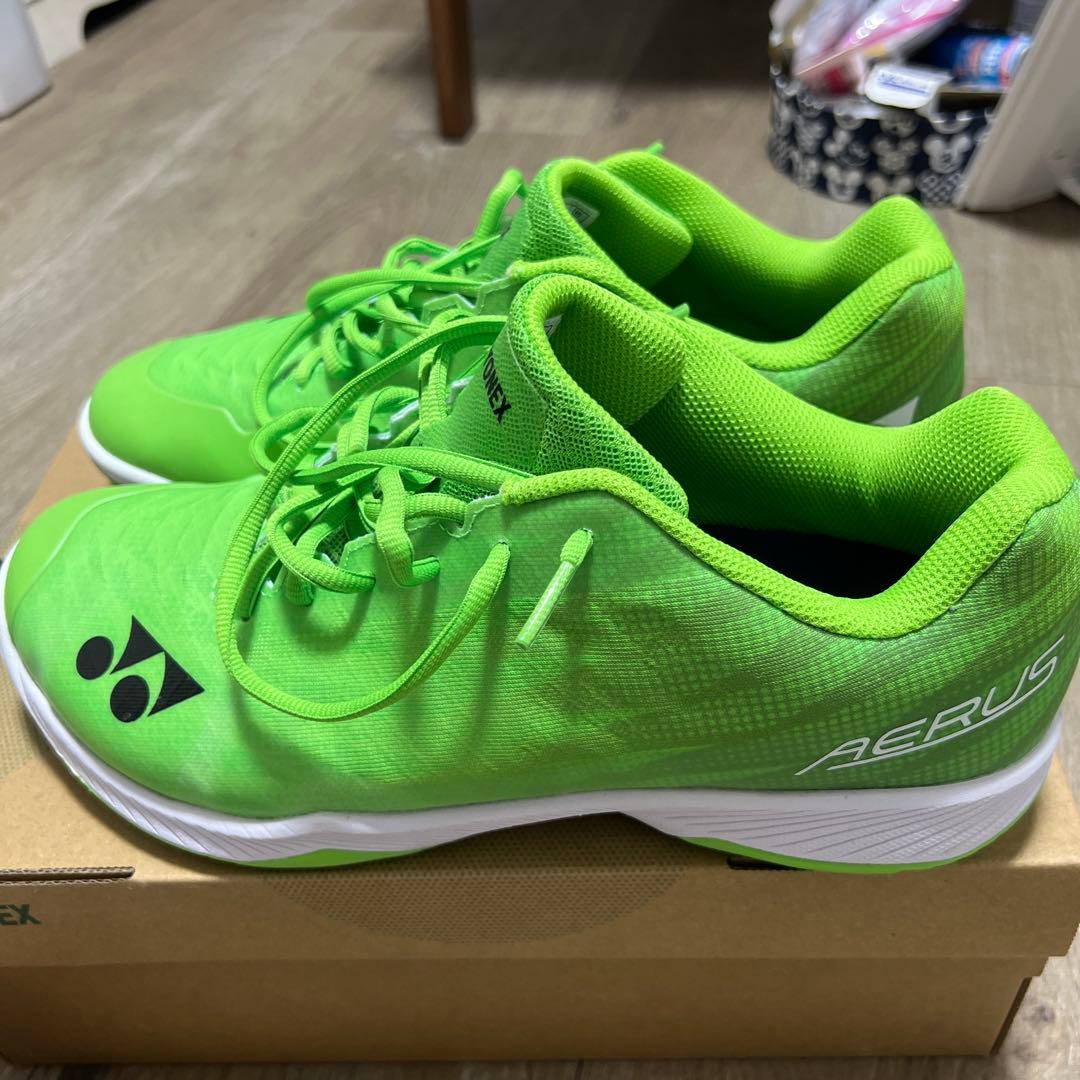 YONEX エアラスZワイド 27cm フラッシュグリーン