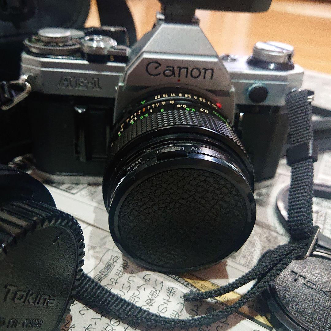 一眼レフカメラ　レトロ　バック　まとめ売り　ジャンク品　キャノン　AE-1