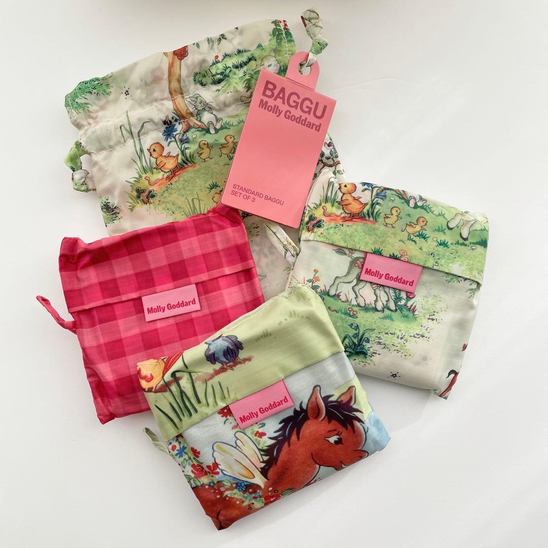 ⭐︎ Baggu × Molly Goddard ⭐︎ エコバッグ 3点 & 巾着