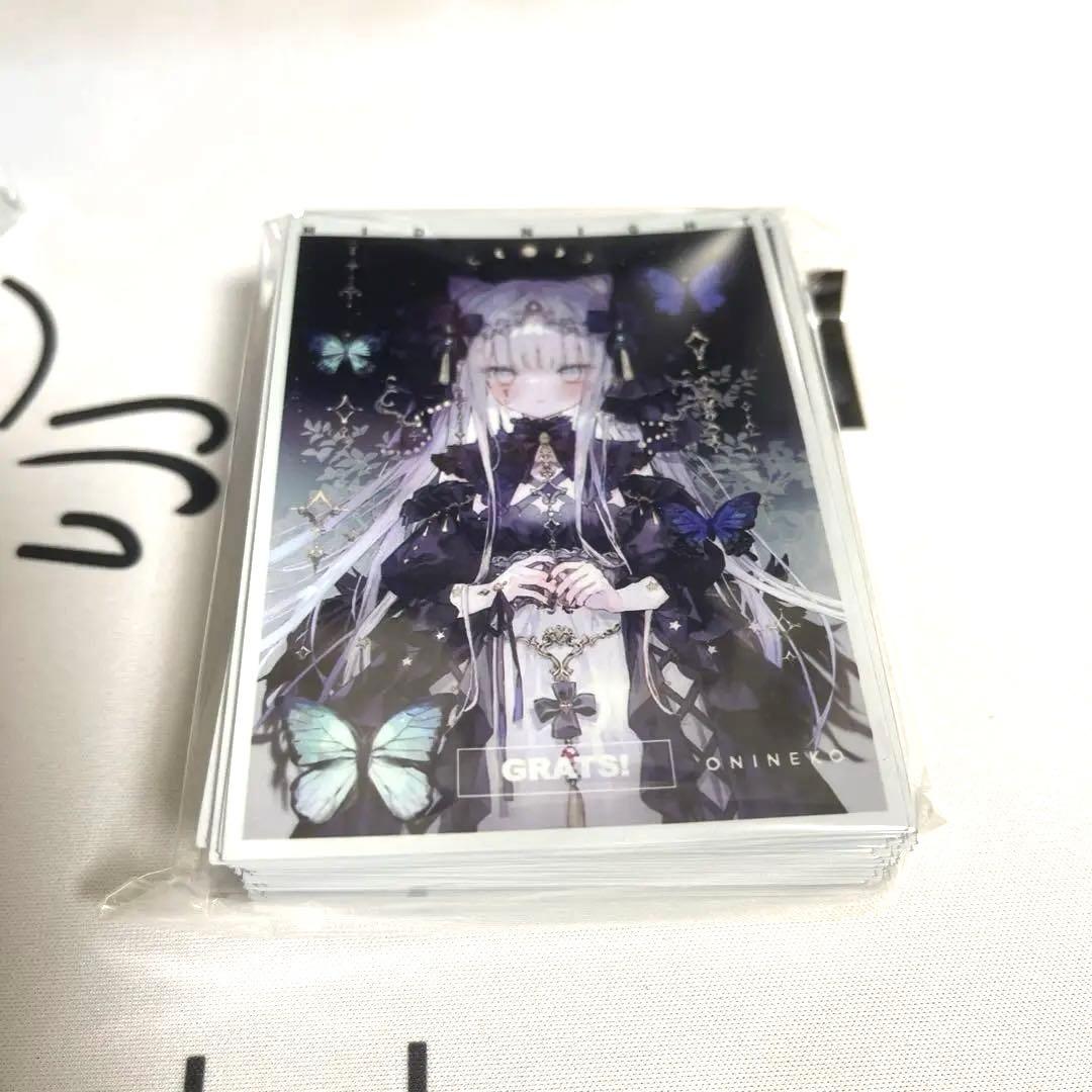 カードスリーブ　grats！　おにねこ4種セット