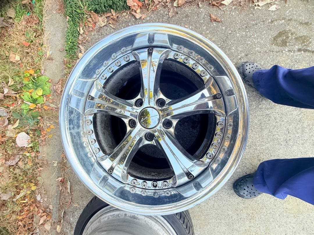 ssr ヴィエナ クラージェ ビエナ クラージュ 深リム 18インチjzx100