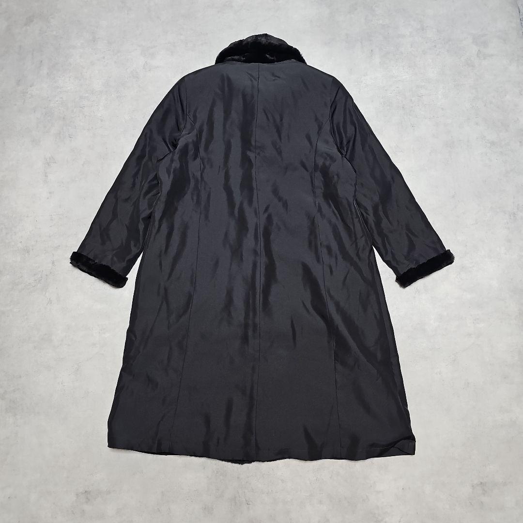 ロングファーコート 毛皮 シルク ウィーゼル リバーシブル KBfur 高級