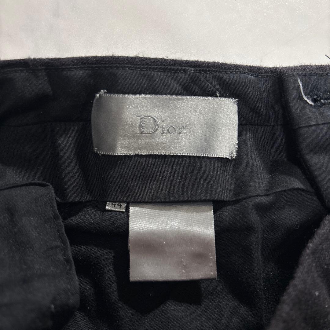 07AW Dior HOMME エディ期 レザー切替 スラックス アーカイブ