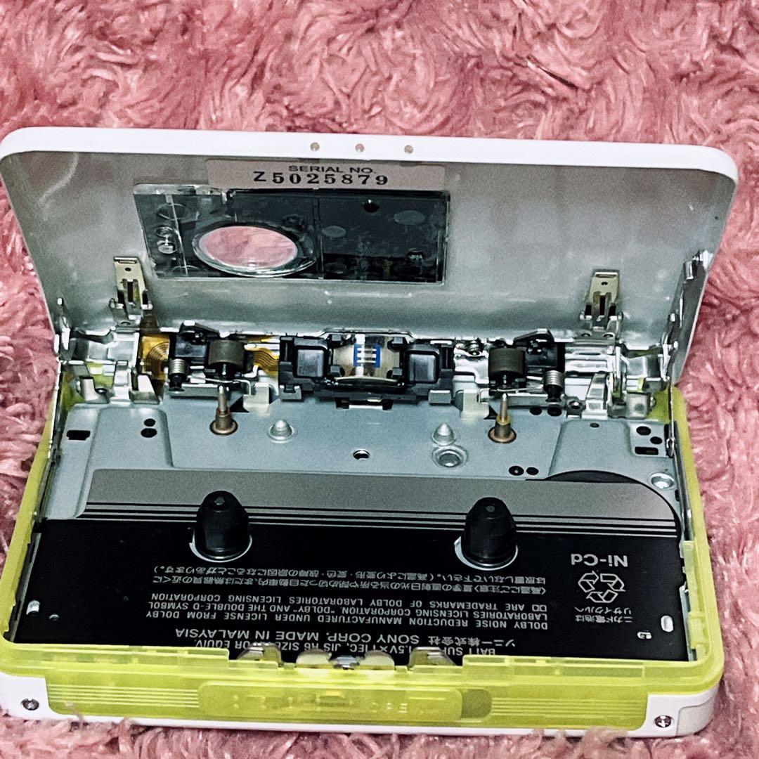 美品SONY walkman WM-EX615 カセットプレーヤー 専用ポーチ付