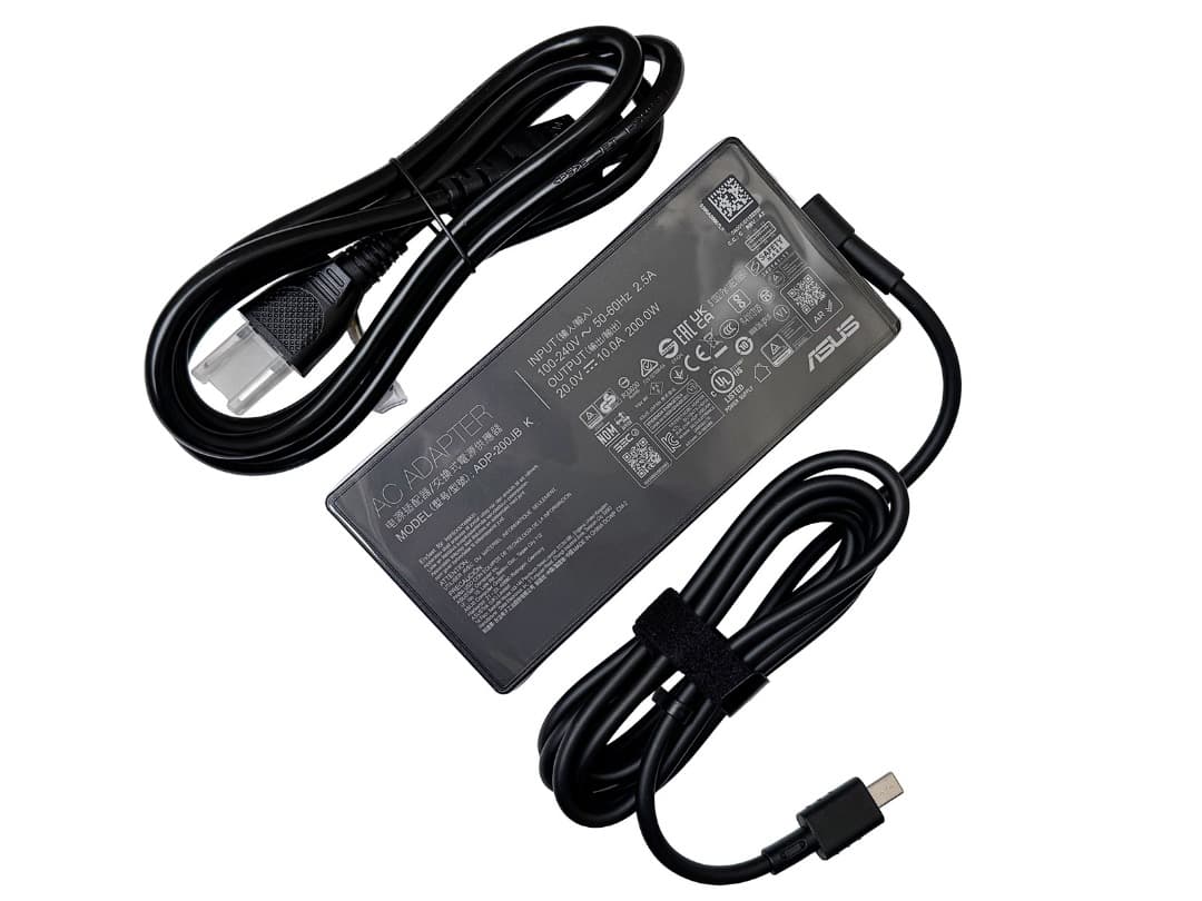 純正 ASUS 200W ACアダプター スリムパワージャック ゲーミングPC用