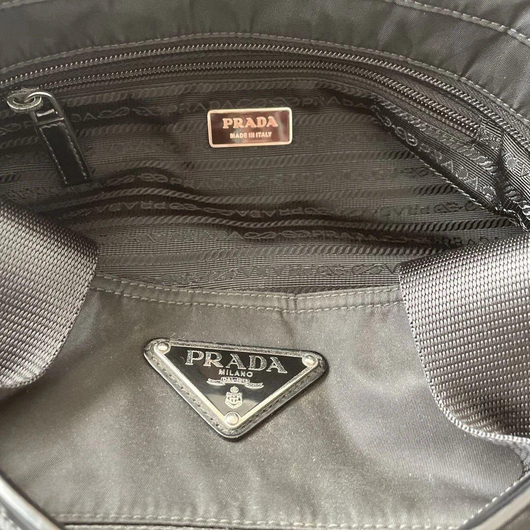 PRADA ボストンバッグ ブラック ナイロン