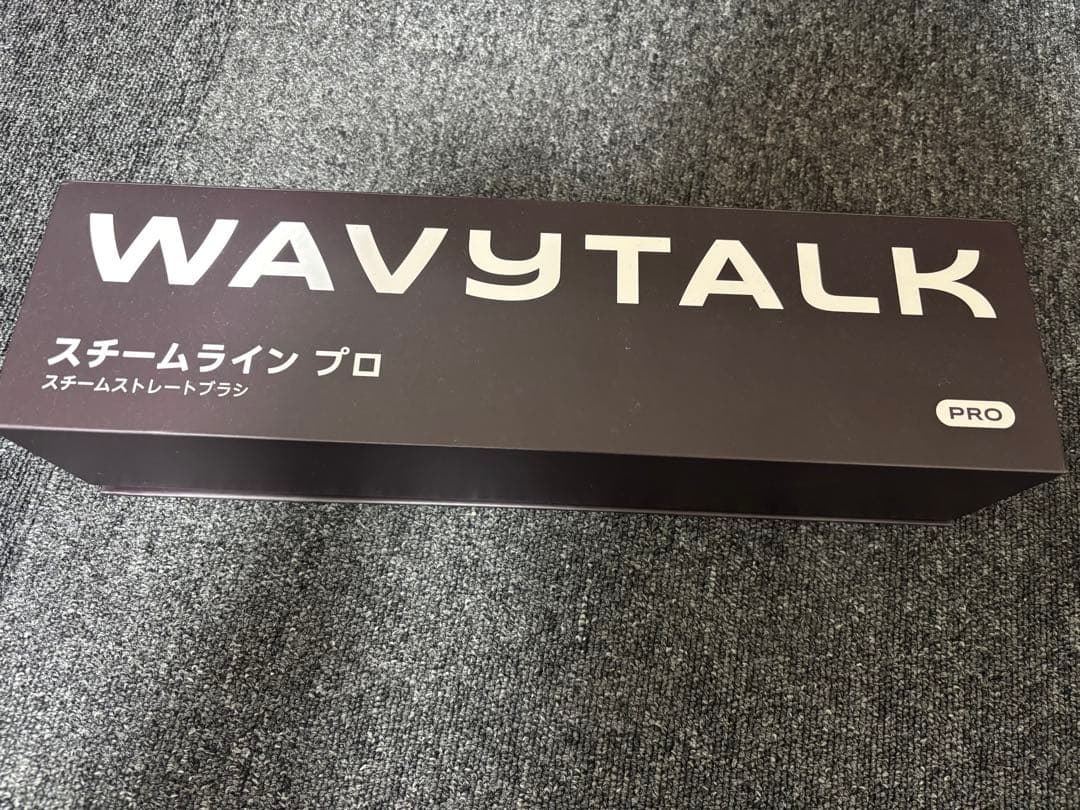[正規品]✨WAVYTALK ブラシヘアアイロン ピンク