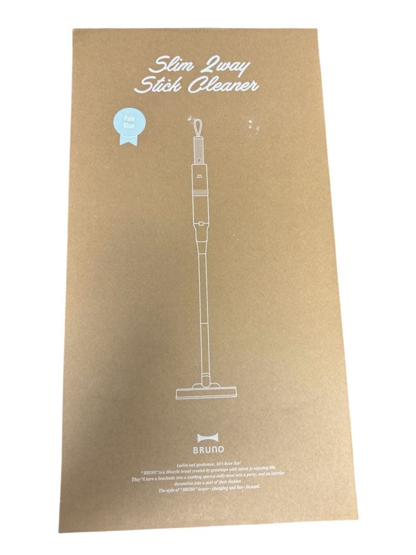 新品 BRUNO スリム2WAYスティッククリーナー　BOE124-IV