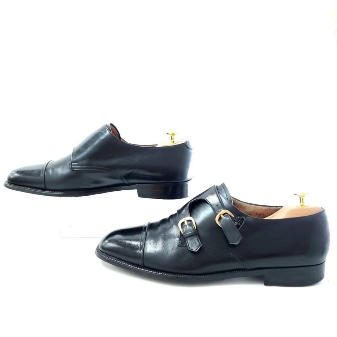 サルヴァトーレフェラガモ　激レア　ダブルモンク　ストレート　トラメッザ