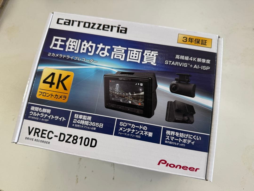 a*0様 Pioneer VREC-DZ810D ドライブレコーダー