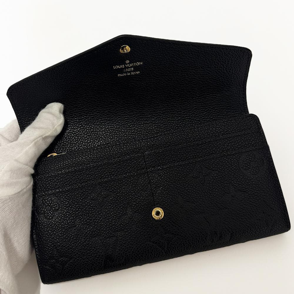 極美品 ルイヴィトン アンプラント ポルトフォイユ サラ M61182 箱付き