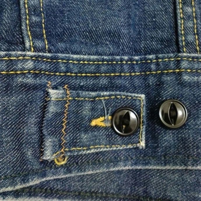 70s USA製 Lee 101-J デニムジャケット 四角黒タグ /サイズ36