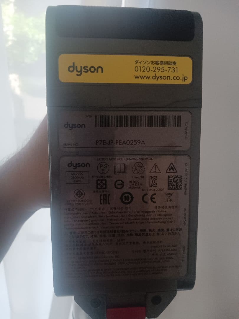 DysonV12DetectSlim Fluffy SV20 コードレス掃除機