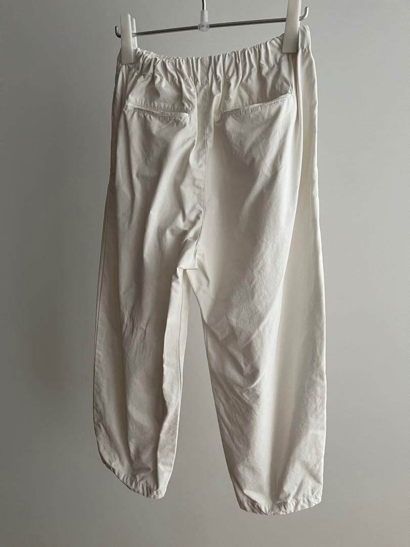 かぐれ　コットンクロップドパンツ　ホワイト