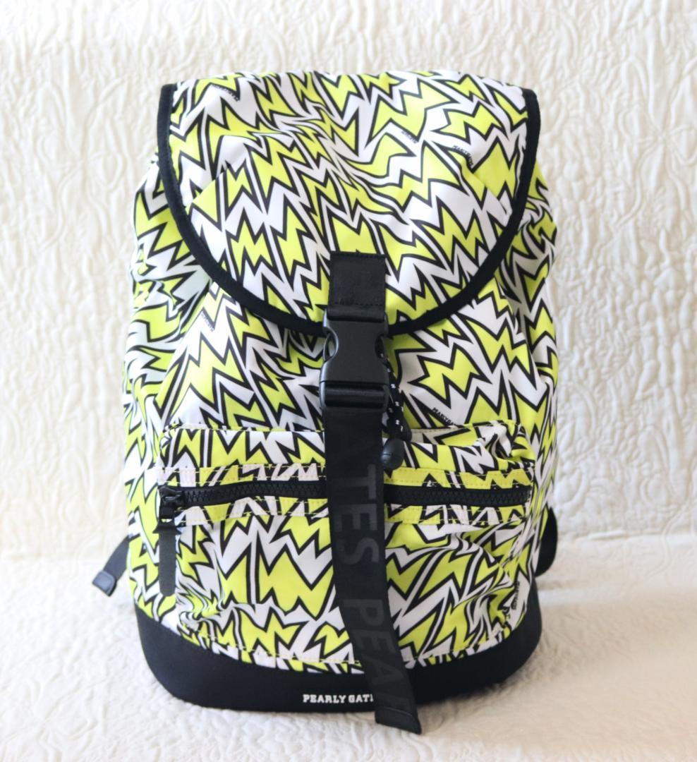 35,200円新品タグ付き【パーリーゲイツ】エレキ柄シリーズ リュックサック