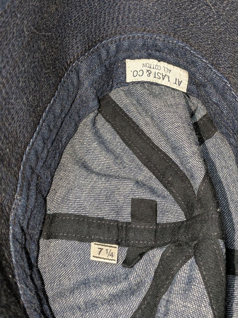 ブッチャープロダクツ ButcherProducts セーラーハット デニム生地