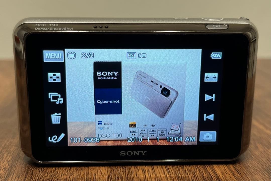 【動作確認済】SONYCybershotDSC-T99 コンパクトデジタルカメラ