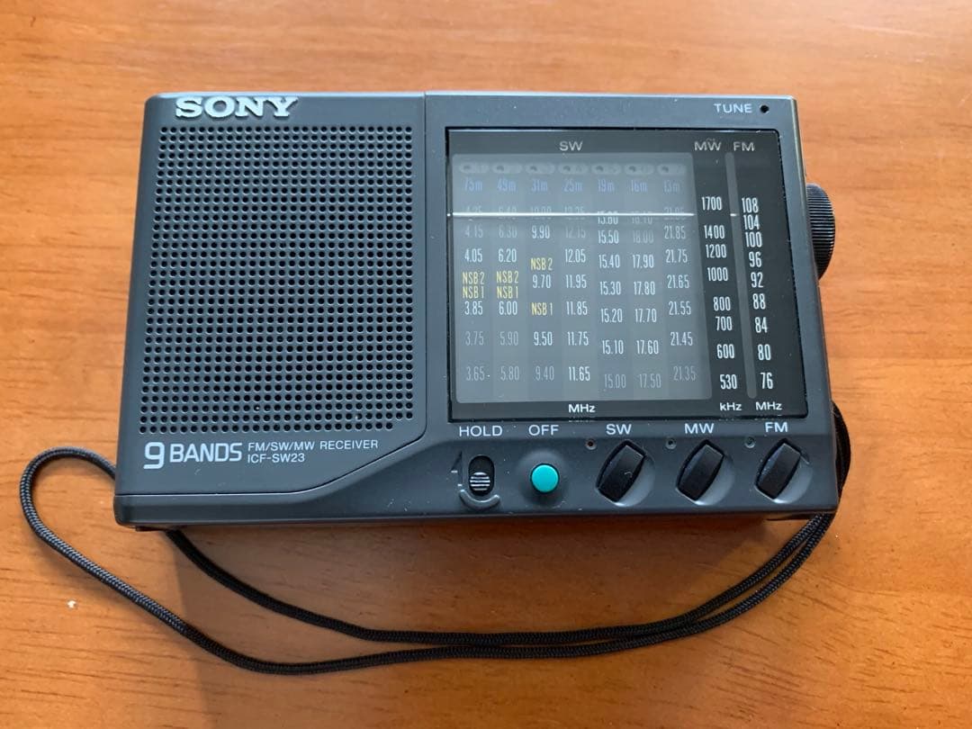 SONY FM/MW/SW レシーバー ICF-SW23