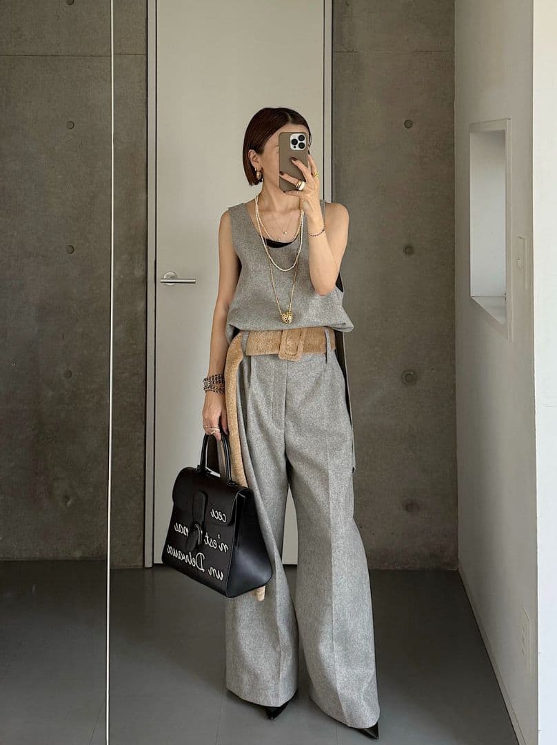 .*様 新品未使用【CHIEKO+】fur tail belt/エコファーロング