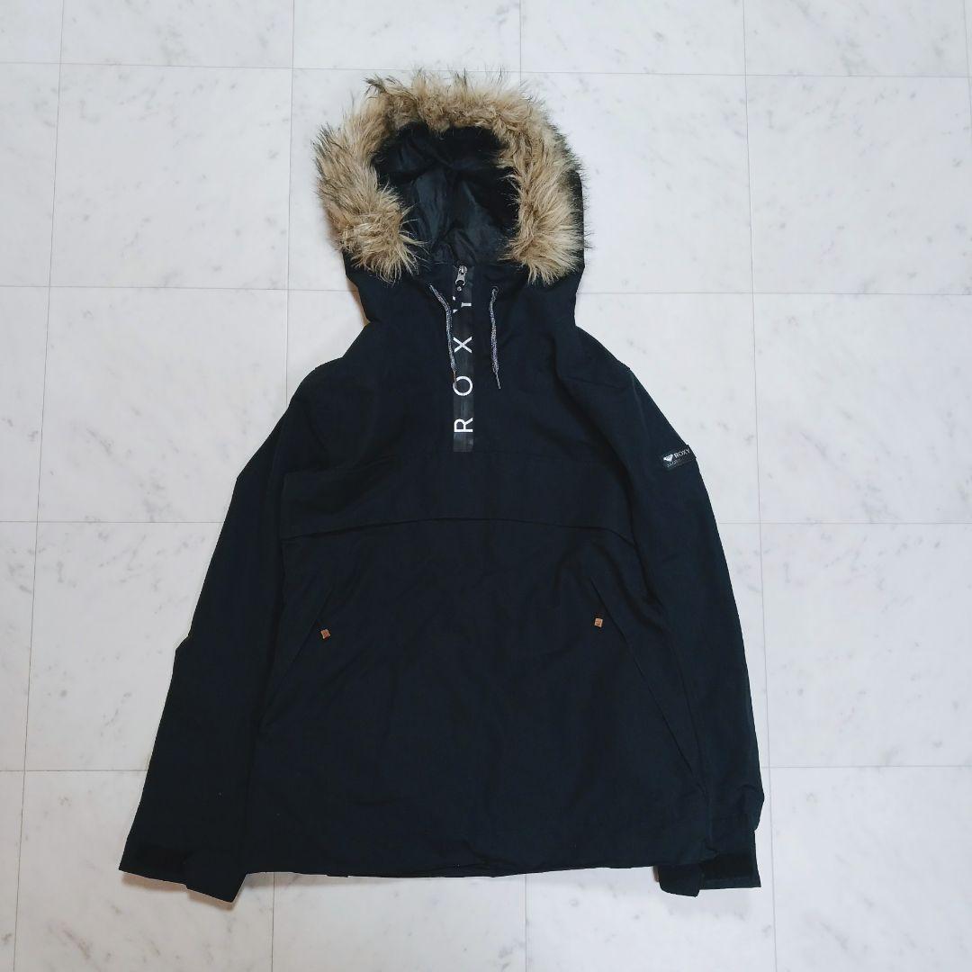 ROXY ロキシー スノボ ウェア アノラックジャケットブラック