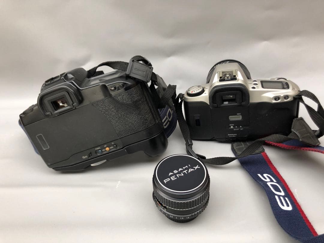 フィルムカメラ Canon EOS10 QD& Canon EOS KISS (I52)