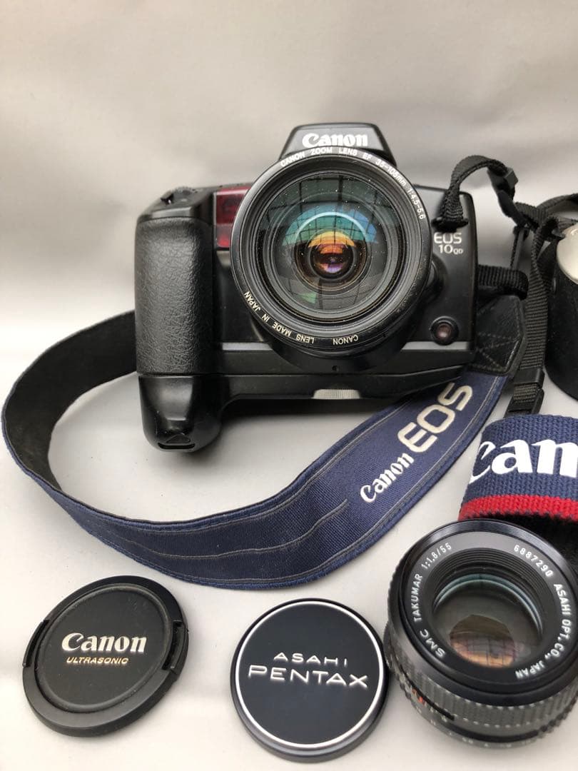 フィルムカメラ Canon EOS10 QD& Canon EOS KISS (I52)