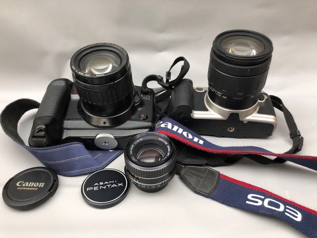 フィルムカメラ Canon EOS10 QD& Canon EOS KISS (I52)