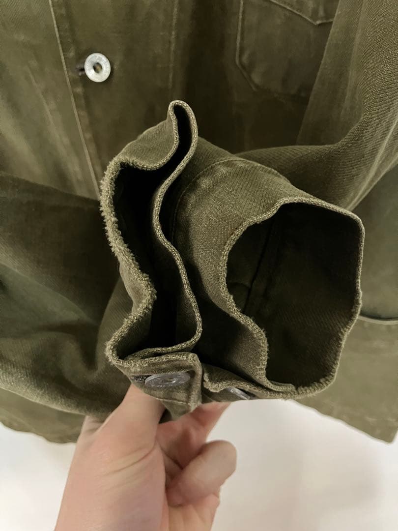 フランス軍 ミリタリージャケット メタルボタン