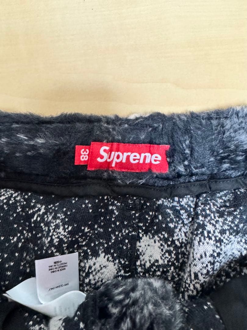 パンツ Supreme Faux Fur Short \"Black\" 38