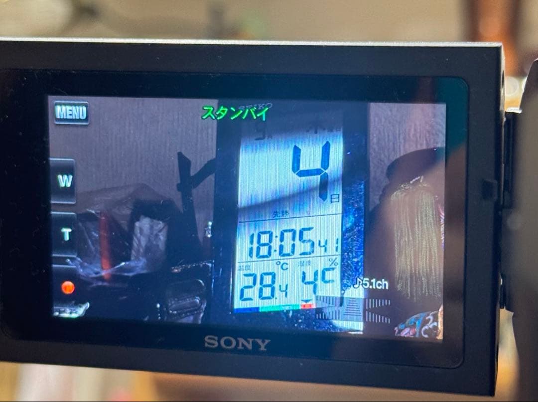 【美品】SONY 4Kビデオカメラ FDR-AX45（ブラウン）