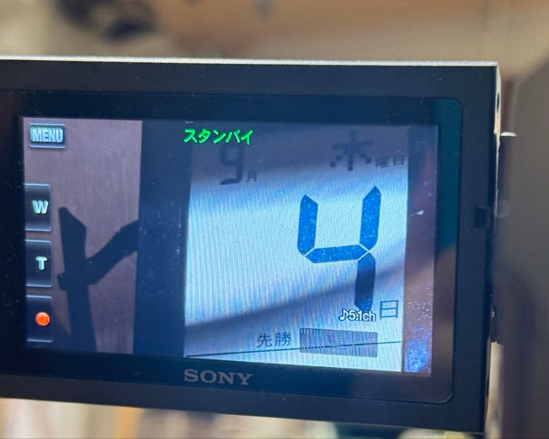 【美品】SONY 4Kビデオカメラ FDR-AX45（ブラウン）