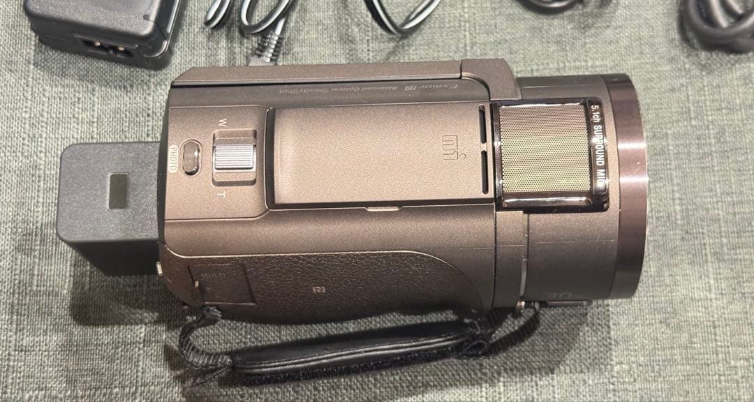 【美品】SONY 4Kビデオカメラ FDR-AX45（ブラウン）