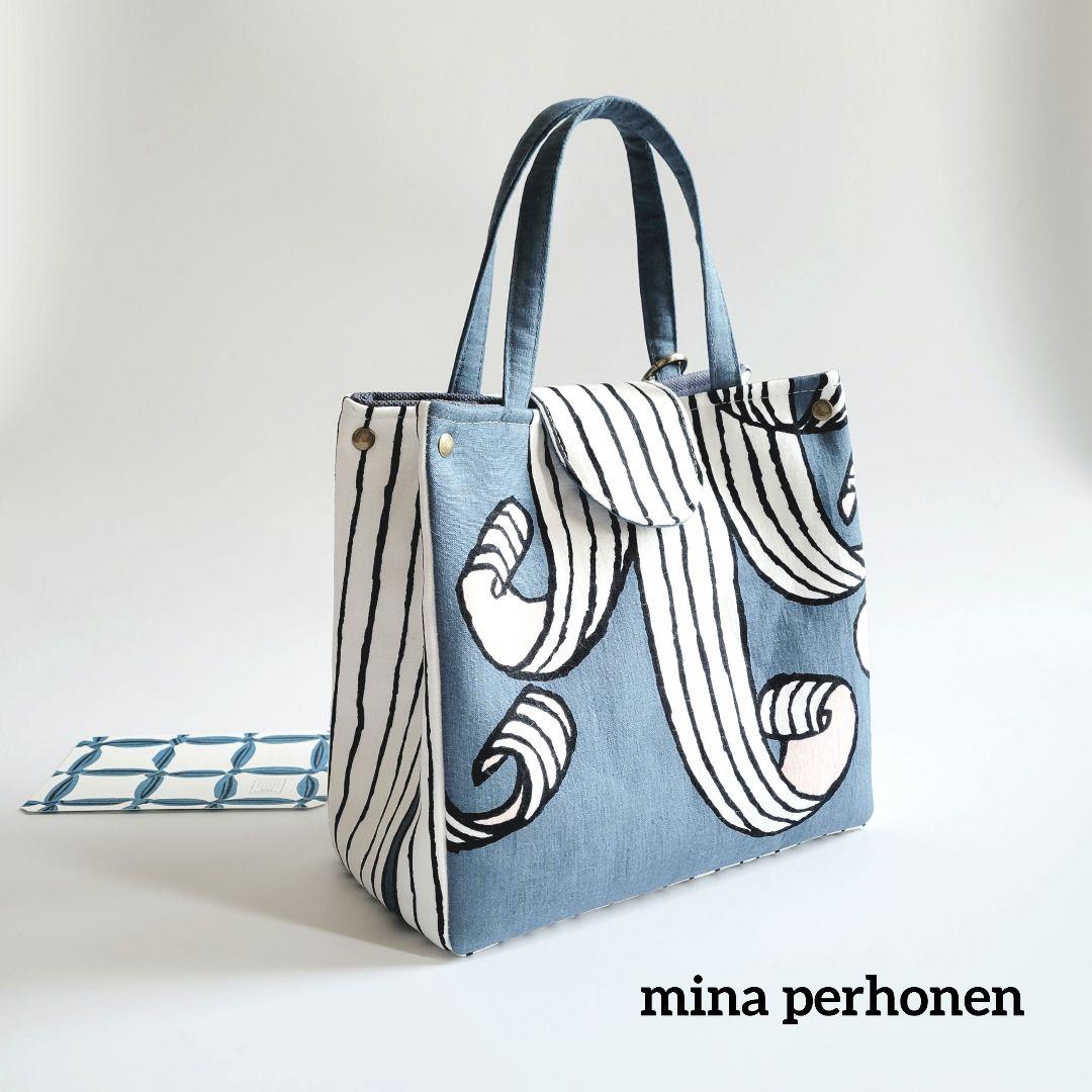 【swingラスト】ミナペルホネン　2wayスクエアトートバック