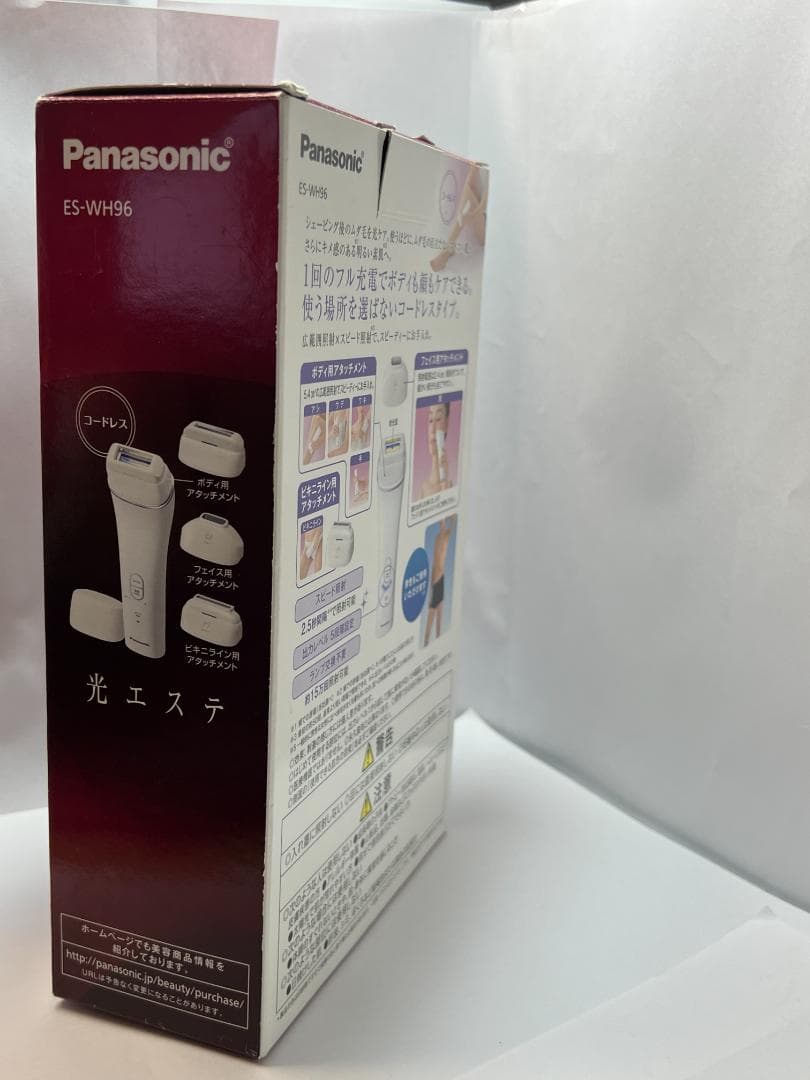 光美容器 光エステ ES-WH96-S ボディ&フェイス用 コードレス シルバー