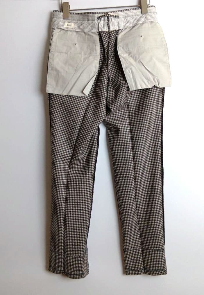INCOTEX インコテックス スラックス グレーチェック 44 イタリア製