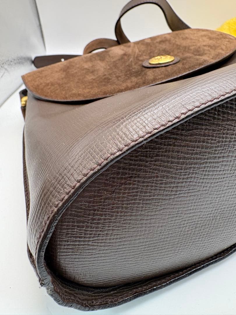 良品 フェンディ FENDI ショルダーバッグ ブラウン ヴィンテージ