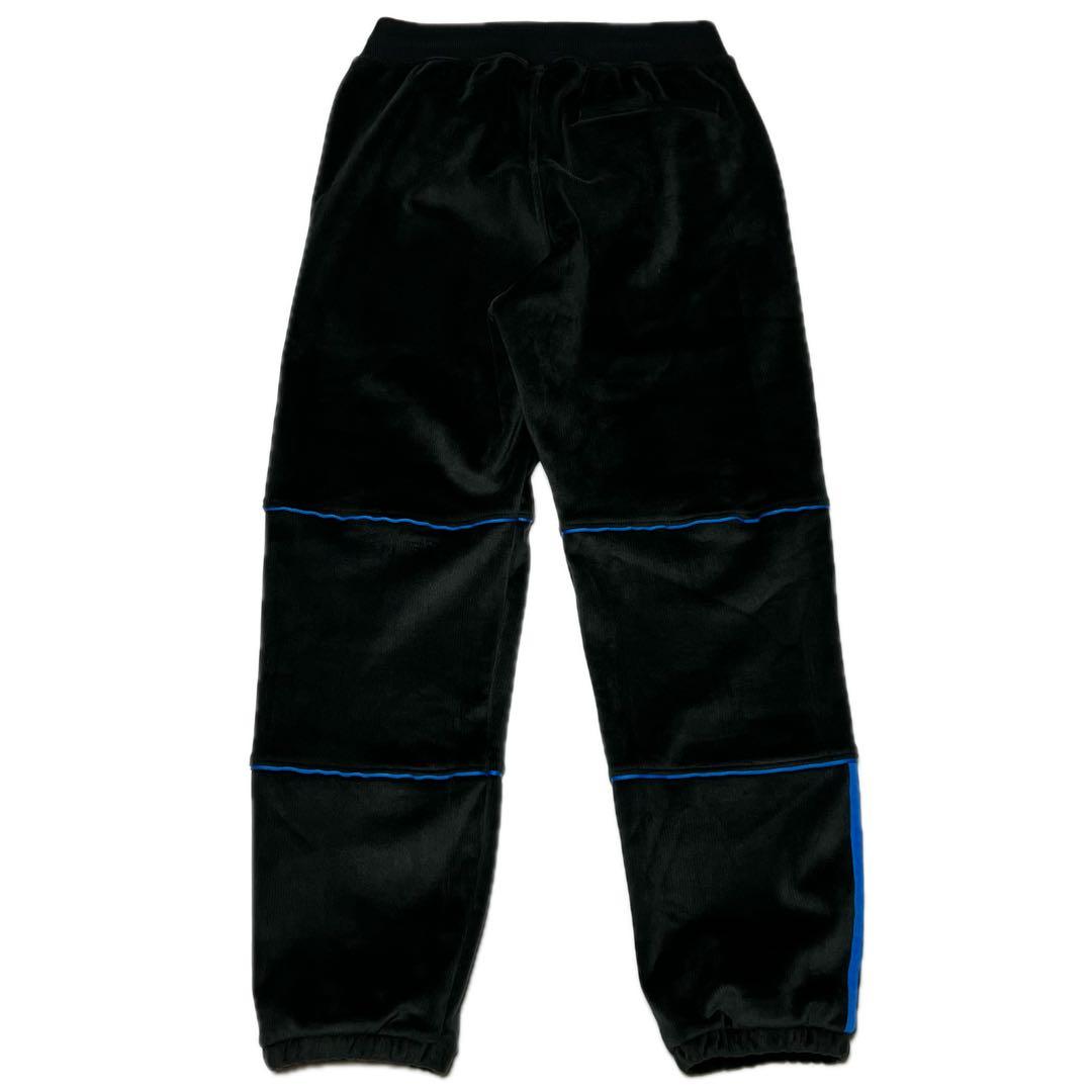 adidas タイショーンTYSHAWN ベロアジャージセットアップ ブラック