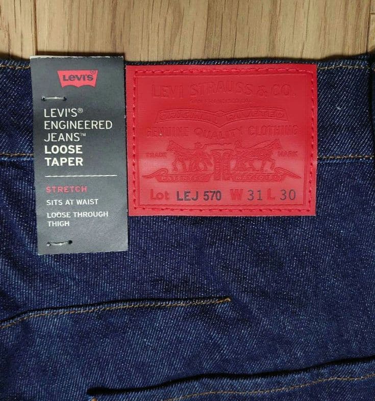 Levi'sリーバイスENGINEERED JEANS LEJ570 未使用品